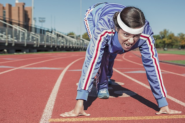 woman, athlete, running - representing physical health