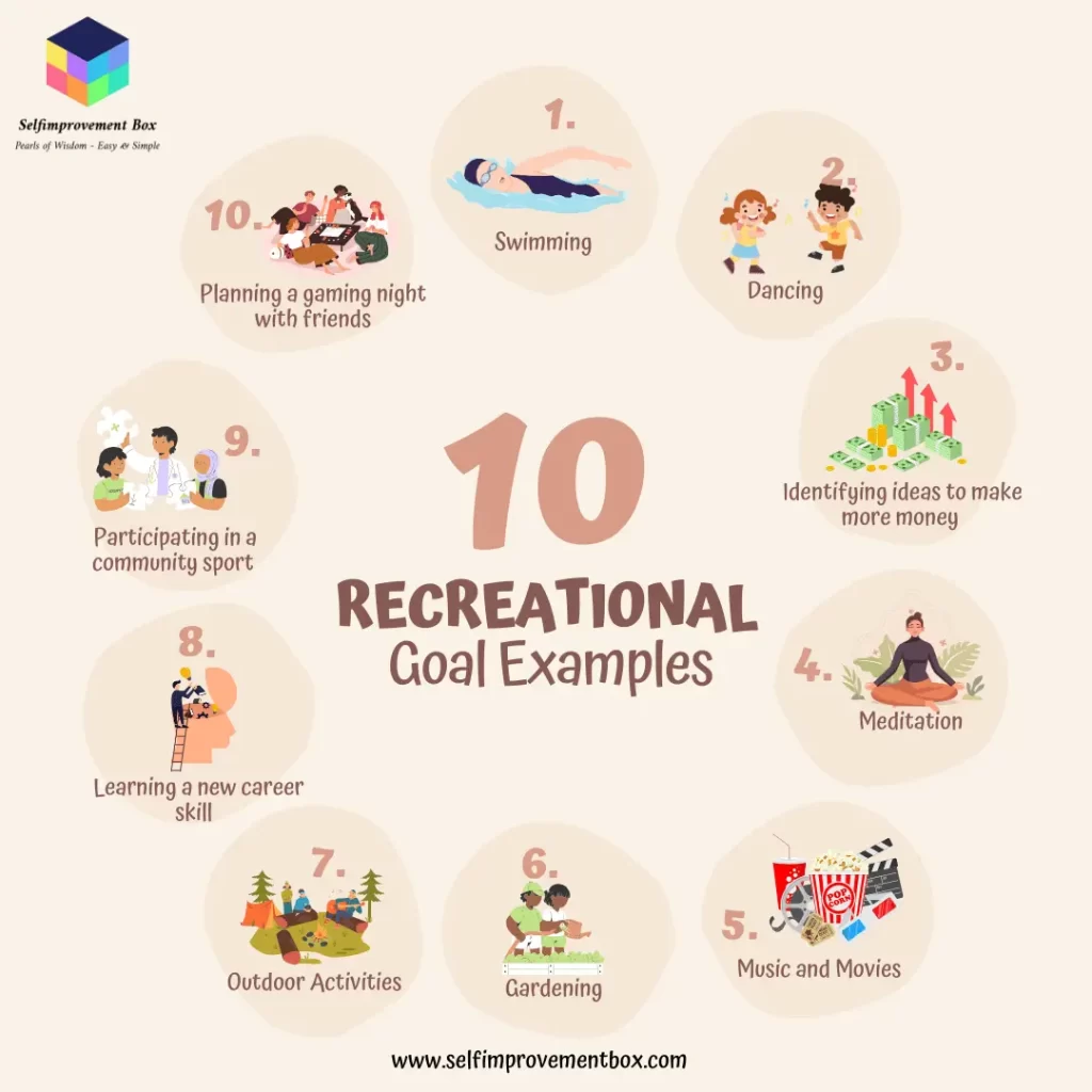 10 Recreational Goals Examples to Help You Live Best Life